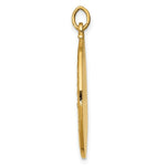 Load image into Gallery viewer, 14K Yellow Gold Solid Polished/Satin Medium Oval St. Christopher Medal