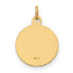 Load image into Gallery viewer, 14K Yellow Gold Guardian Angel Medal Charm