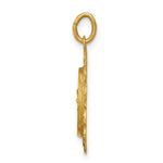 Load image into Gallery viewer, 14K Yellow Gold Our Lady of Perpetual Help Medal Charm 19mm width