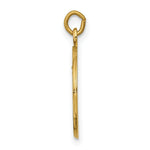 Load image into Gallery viewer, 14K Yellow Gold Our Lady of Mount Carmel Medal Charm 15mm width