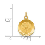 Load image into Gallery viewer, 14K Yellow Gold Confirmation Charm