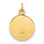 Load image into Gallery viewer, 14K Yellow Gold Holy Trinity Medal Charm