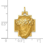 Load image into Gallery viewer, 14K Yellow Gold Jesus Charm