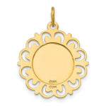 Load image into Gallery viewer, 14K Yellow Gold Saint Anne Medal Charm