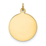 Load image into Gallery viewer, 14K Yellow Gold Saint Peter Medal Charm 15mm width