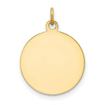 Load image into Gallery viewer, 14K Yellow Gold Saint Elizabeth Seton Medal Charm 15mm width