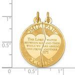 Load image into Gallery viewer, 14K Yellow Gold Mizpah Break-apart Charm