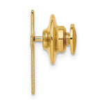 Load image into Gallery viewer, 14K Yellow Gold Polished Cross Tie Tac