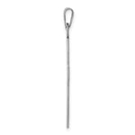 Load image into Gallery viewer, 14K White Gold Cross Pendant 36mm length