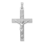 Load image into Gallery viewer, 14K White Gold INRI Crucifix Charm
