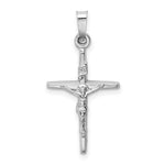 Load image into Gallery viewer, 14K White Gold INRI Crucifix Charm