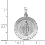 Load image into Gallery viewer, 14K White Gold Miraculous Medal
