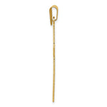Load image into Gallery viewer, 14K Yellow Gold Polished Cross Pendant 42mm length