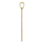 Load image into Gallery viewer, 14K Yellow Gold Eastern Orthodox Cross Pendant 34mm length