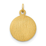 Load image into Gallery viewer, 14K Yellow Gold Saint Elizabeth Seton Medal Charm 12mm width