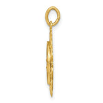 Load image into Gallery viewer, 14K Yellow Gold Our Lady Of The Assumption Medal Pendant 19mm width