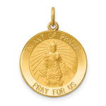 Load image into Gallery viewer, 14K Yellow Gold Infant of Prague Medal Charm