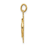 Load image into Gallery viewer, 14K Yellow Gold Matka Boska Medal Charm