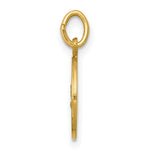 Load image into Gallery viewer, 14K Yellow Gold Our Lady of Fatima Medal Charm 12mm width