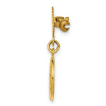 Load image into Gallery viewer, 14K Yellow Gold Our Lady of Guadalupe Medal Pin 17mm width