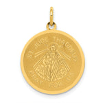 Load image into Gallery viewer, 14K Yellow Gold Saint Jude Thaddeus Charm 20mm width