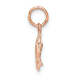 Load image into Gallery viewer, 14K Rose Gold Praying Hands Charm