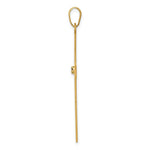 Load image into Gallery viewer, 14K Yellow Gold Polished .03ct. Diamond Cross Pendant