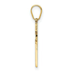 Load image into Gallery viewer, 14K Yellow Gold Laser Designed Cross 21mm length