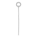 Load image into Gallery viewer, 14K White Gold Laser Designed Cross Pendant 40mm length