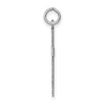 Load image into Gallery viewer, 14K White Gold Laser Designed Cross Pendant 26mm length