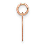 Load image into Gallery viewer, 14K Rose Gold Heart Disc Charm