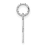 Load image into Gallery viewer, 14K White Gold Plain .013 Gauge Engravable Star 12mm Charm