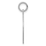 Load image into Gallery viewer, 14K White Gold Etched Design .018 Gauge Round Engravable 19mm Charm