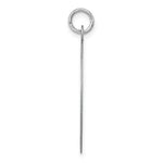 Load image into Gallery viewer, 14K White Gold Plain .018 Gauge Round Engravable 25mm Disc Charm