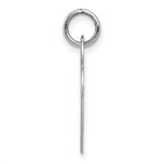 Load image into Gallery viewer, 14K White Gold Medium Engravable Heart