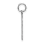 Load image into Gallery viewer, 14K White Gold Solid Cross Pendant