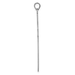 Load image into Gallery viewer, 14K White Gold 46x25mm Engravable Polished Cross Pendant