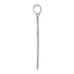 Load image into Gallery viewer, 14K White Gold Solid Cross Pendant