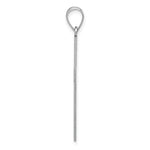 Load image into Gallery viewer, 14K White Gold Cross Pendant 39mm length