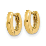 Load image into Gallery viewer, 14K Yellow Gold Polished Hinged Earrings 3mm width