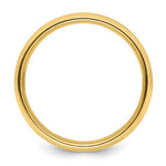 Load image into Gallery viewer, 14K Yellow Gold Comfort Fit Satin Finish Beveled Edge Wedding Band Ring