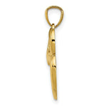 Load image into Gallery viewer, 14K Yellow Gold Polished Cut-out Owl Pendant