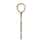 Load image into Gallery viewer, 14K Yellow Gold Polished Etched Letter S Initial Pendant