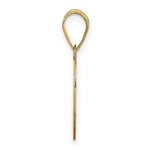 Load image into Gallery viewer, 14K Yellow Gold Polished Letter D Initial Pendant