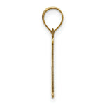 Load image into Gallery viewer, 14K Yellow Gold Polished Letter H Initial Pendant