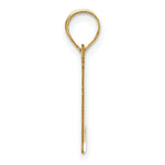 Load image into Gallery viewer, 14K Yellow Gold Polished Letter L Initial Pendant