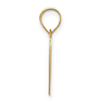 Load image into Gallery viewer, 14K Yellow Gold Polished Letter O Initial Pendant