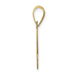 Load image into Gallery viewer, 14K Yellow Gold Polished Bubble Letter B Initial Pendant