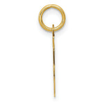 Load image into Gallery viewer, 14K Yellow Gold Initial Letter F Charm Pendant