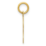 Load image into Gallery viewer, 14K Yellow Gold Initial Letter J Charm Pendant